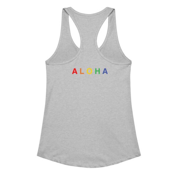Aloha Braille Women’s fitted racerback tank top - Image 9
