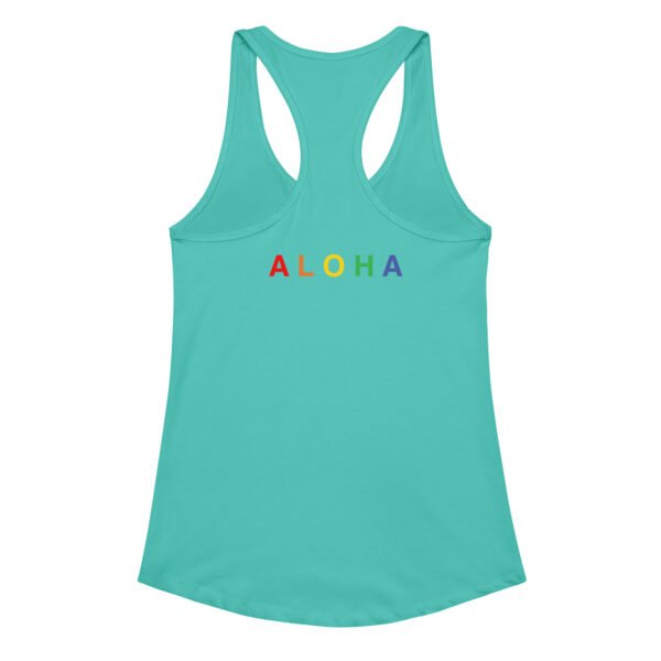 Aloha Braille Women’s fitted racerback tank top - Image 7